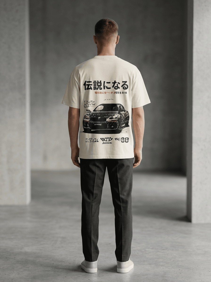 TOKYO MIDNIGHT SHUTO RUNNER HEAVY TEE Back