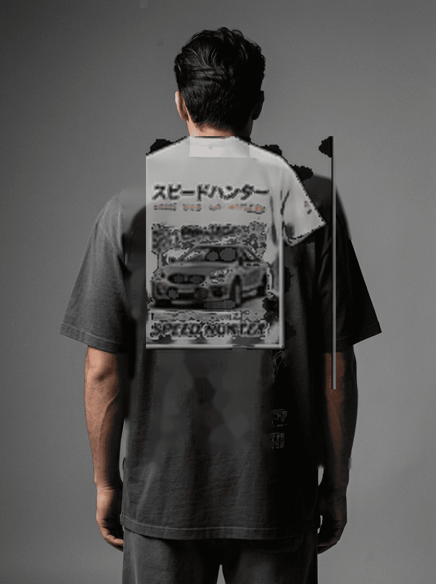 WOMEN'S PIT CREW CROPPED HEAVY TEE Back
