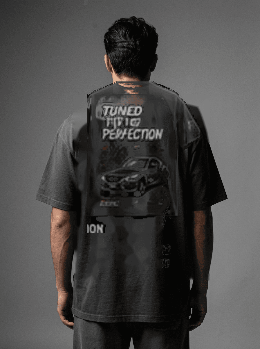 TOKYO EXPRESSWAY NIGHT DRIFT OVERSIZED TEE Back