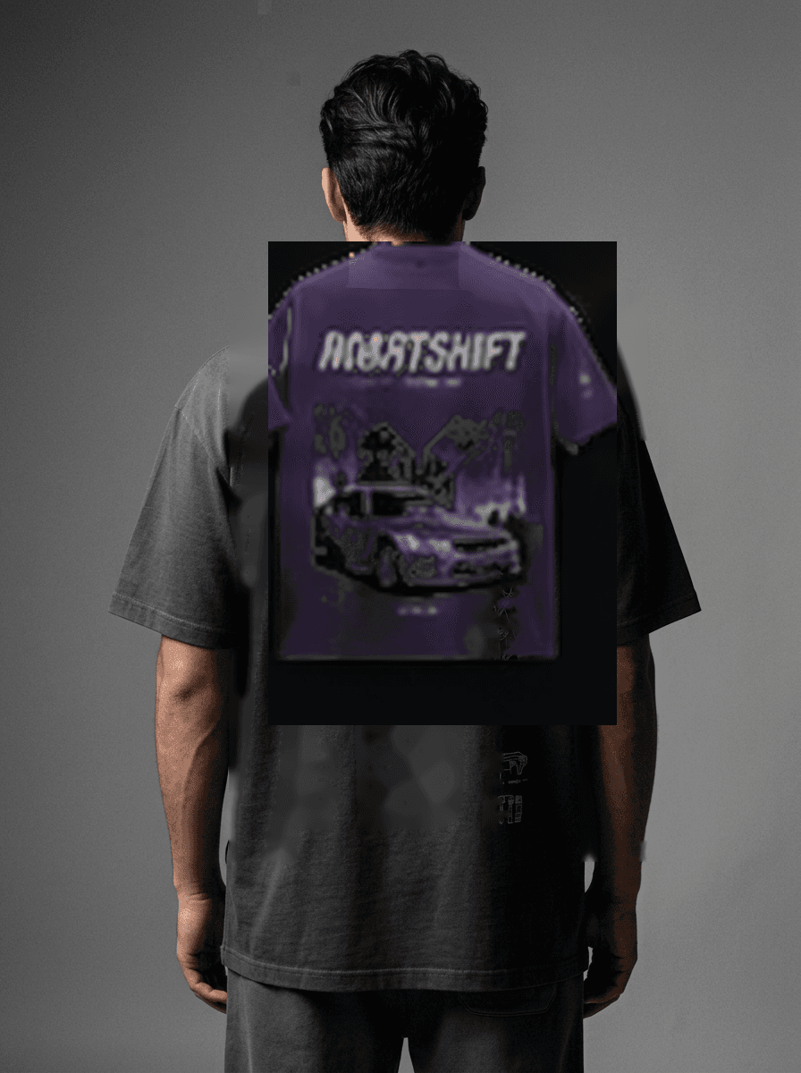 WOMEN'S DRIFT QUEEN RAW BOX TEE Back