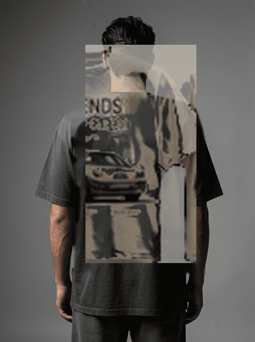 DAYTONA 24 BANKING OVERSIZED TEE Back